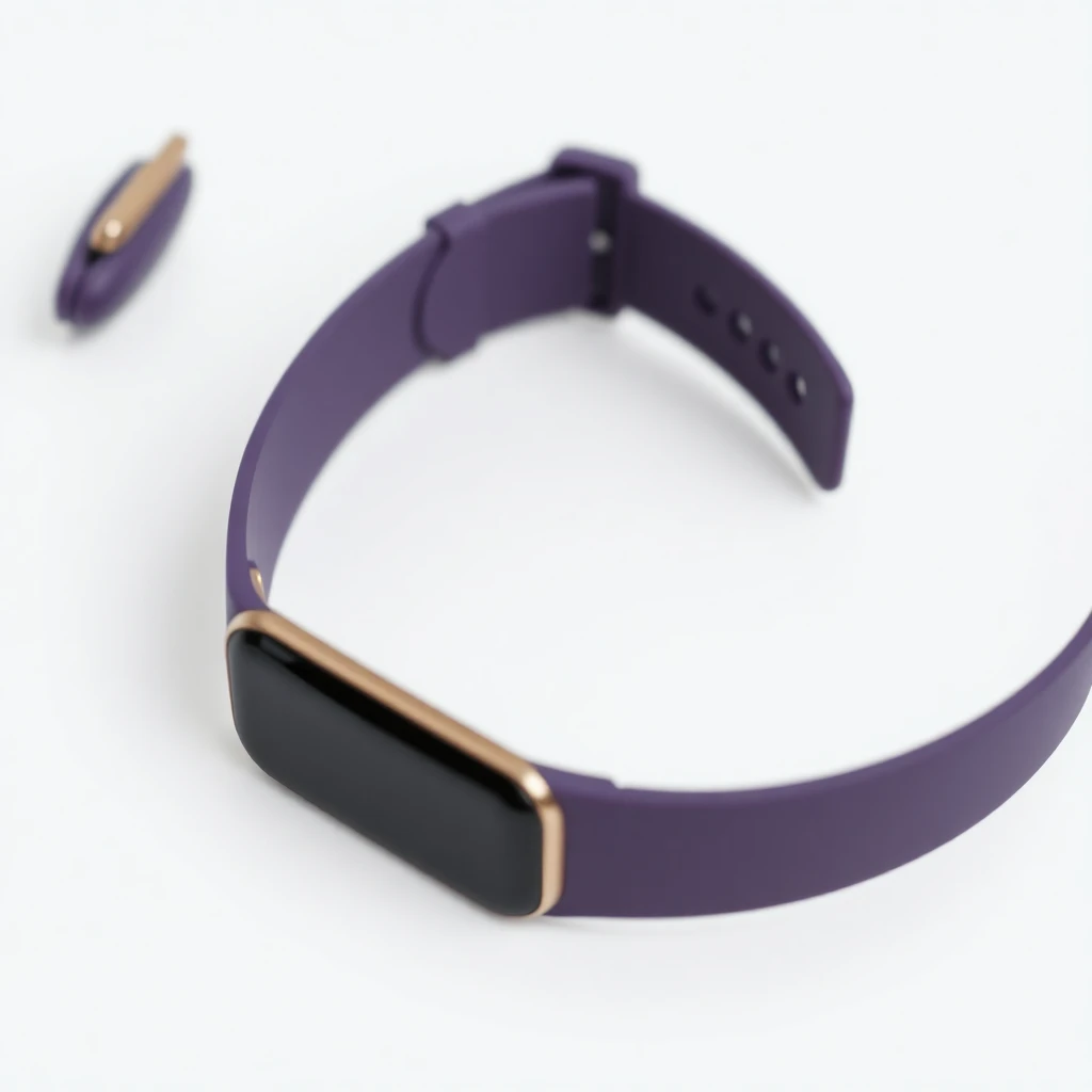 Sleek Purple Smartwatch